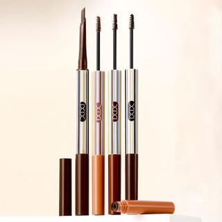 Xixi - Double Head Instant Effect Velvet Eyebrow - (1-3) #02 - (2G + 200Mg)