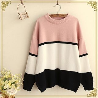 Fairyland Color Block Sweater