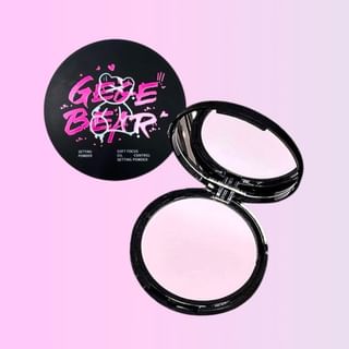 Gege Bear - Soft Focus Oil Control Setting Powder - 3 Colors #03 Transparent