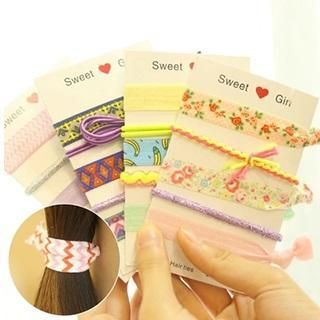 Class 302 Floral Hair Band (5 Pieces)