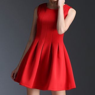 Kotiro Sleeveless A-Line Dress
