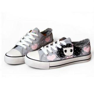Lace-Up Printed Sneakers