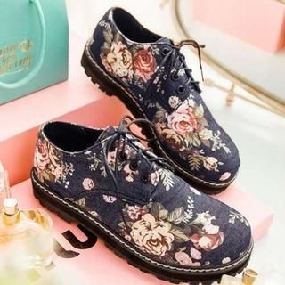 Pangmama Floral Sneakers