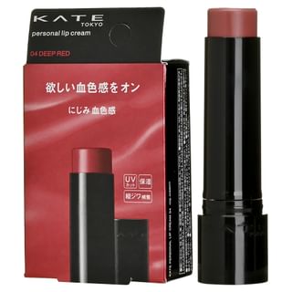 Kanebo - Kate Personal Lip Cream 04 Deep Red SPF 11 PA+