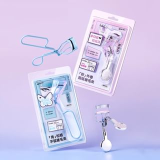 BLJ - Easy Curl Eyelash Curler - 2 Types #Rounded Eye (Pink) - 1pc
