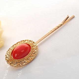 Fit-to-Kill Colorful hairpin  Red - One Size