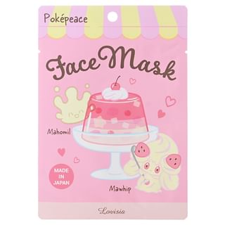 Lovisia - Pokemon Pokepeace Face Mask Mawhip & Mahomil - 1 Pc