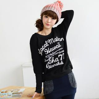 59 Seconds Lettering Pullover