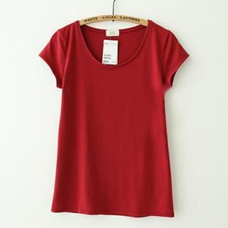 Meimei Short-Sleeve Round-Neck T-Shirt