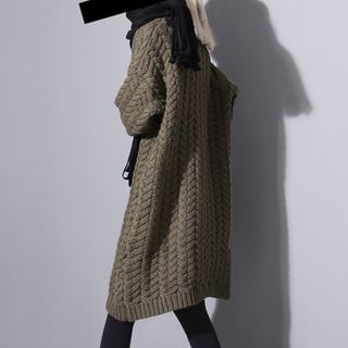 Sonne Cable-Knit Sweater Dress