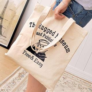 Aoba Printed Shopper Bag