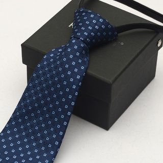 Romguest Pre-Tied Neck Tie Blue - One Size