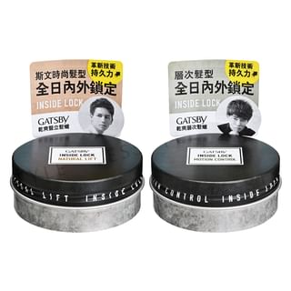 Mandom - Gatsby Inside Lock Hair Wax Motion Control - 75g