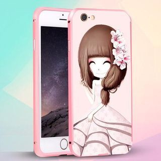 Kindtoy Cartoon Girl Case for iPhone 6 Plus / 6s Plus