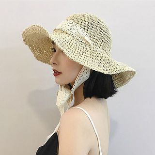 Straw | Lace | Sun | Hat