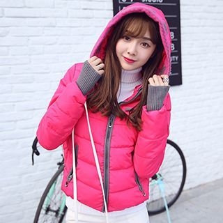 Fashion Street Hooded Down Jacket