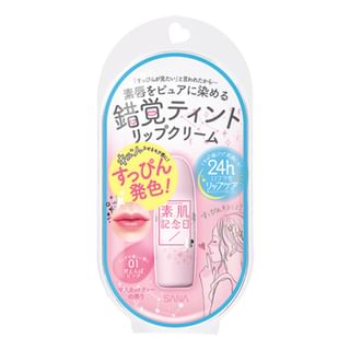 SANA - Bare Skin Day Flawless Nude Lip 01 Sweet Pink