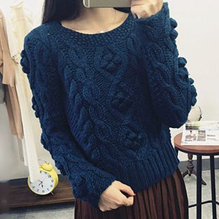 Polaris Cable Knit Sweater