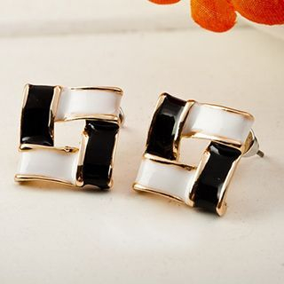 Ciroki Square Stud Earrings