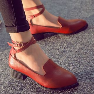 Pixie Pair Ankle Strap Pumps