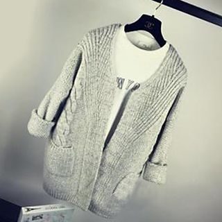 FR Ribbed Cardigan