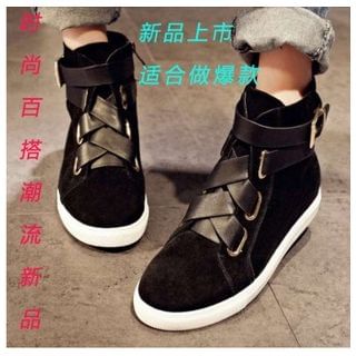 BAYO Buckled Ankle Boots