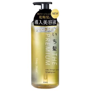 Kracie Women's - Ichikami The Premium Extra Damage Care Shampoo Shiny Moist - 480Ml