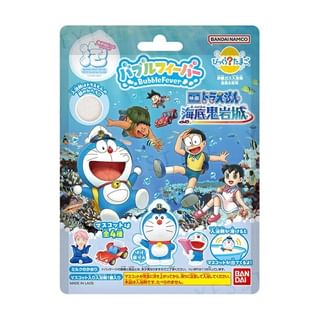 Bandai - Doraemon The Movie Nobita & New Undersea Castle Bubble Fever Bath Ball 1 Pc - Random Style