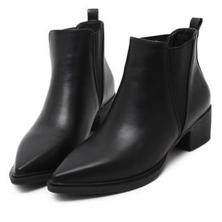 Anran Pointy Chelsea Boots