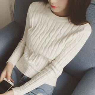 Octavia Cable Knit Top