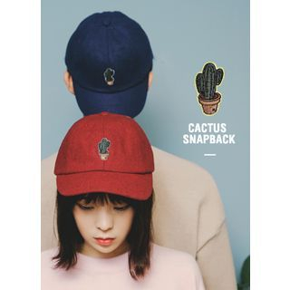 COII Embroidered Wool Blend Baseball Cap