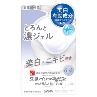 Sana - Soy Milk Whitening 6 In 1 Concentrated Gel 100G