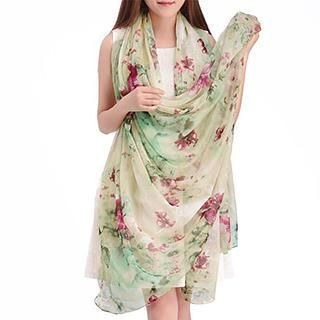 RGLT Scarves Floral Light Scarf