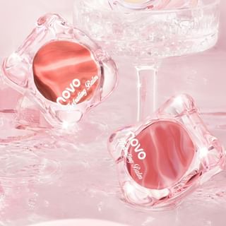 NOVO - Oxygen Glow Multi-Use Watery Cream - 4 Colors 02# Strawberry Red - 1.3g