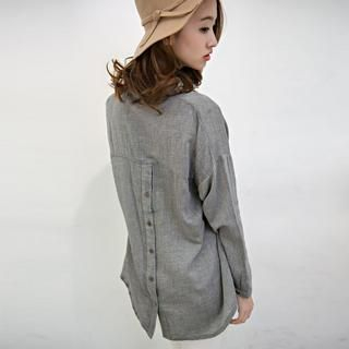 Colorful Shop Long-Sleeve Buttoned Shirt