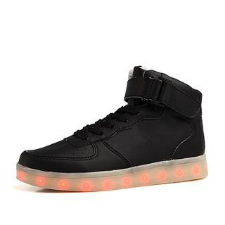 Gerbulan Couple Matching Luminous High-top Sneakers