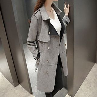Donnae Double-breasted Trench Coat