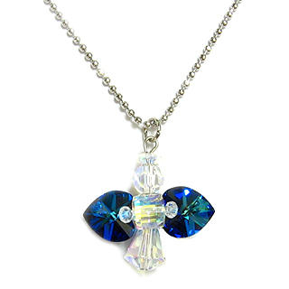 "My Little Angel" December Birthstone Necklace - Lapis