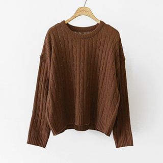 Jolly Club Cable Knit Sweater