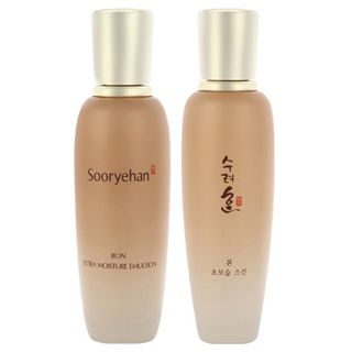 Sooryehan Bon Extra Moisture Set : Skin 160ml + Emulsion 130ml 2pcs