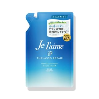 Kose - Je l'aime iP Thalasso Repair Essence Shampoo Moist & Smooth - 340ml Refill
