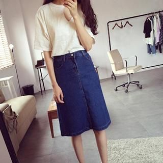 Eva Fashion Denim Skirt