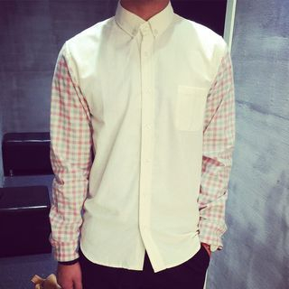 Dubel Check-Long-Sleeve Shirt