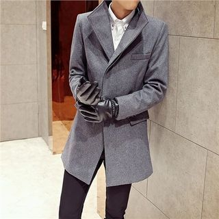 Bay Go Mall Single-Breasted Coat