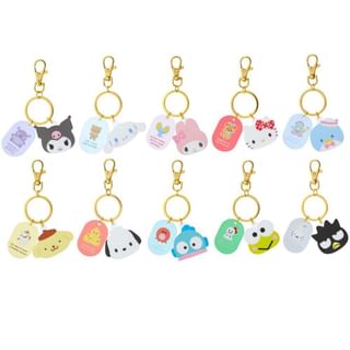 Sanrio - Sanrio Characters Face Keyring BAD BADTZ-MARU