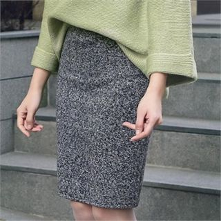 ode' Knit Pencil Skirt