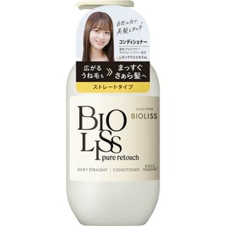 Kose - Bioliss Pure Retouch Sliky Straight Conditioner 480ml