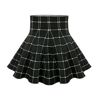 Sugar Town High-Waist Knit Skirt