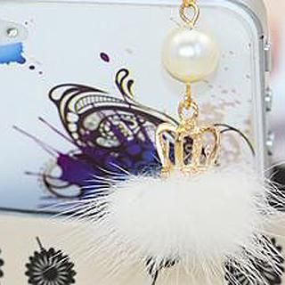 Fit-to-Kill Pearl iPhone Earphone Plug White - One Size