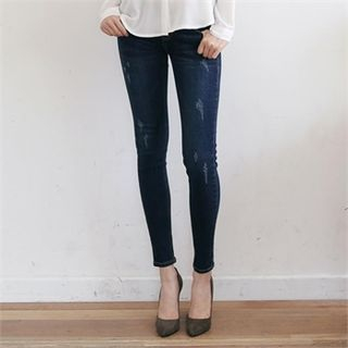 MAGJAY Distressed Skinny Jeans